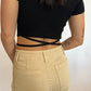 Black Multi-Wrap Top